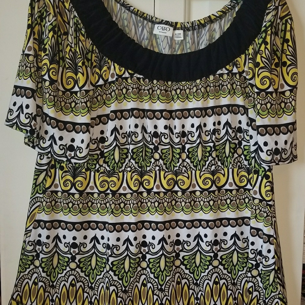 Plus size Cato top
